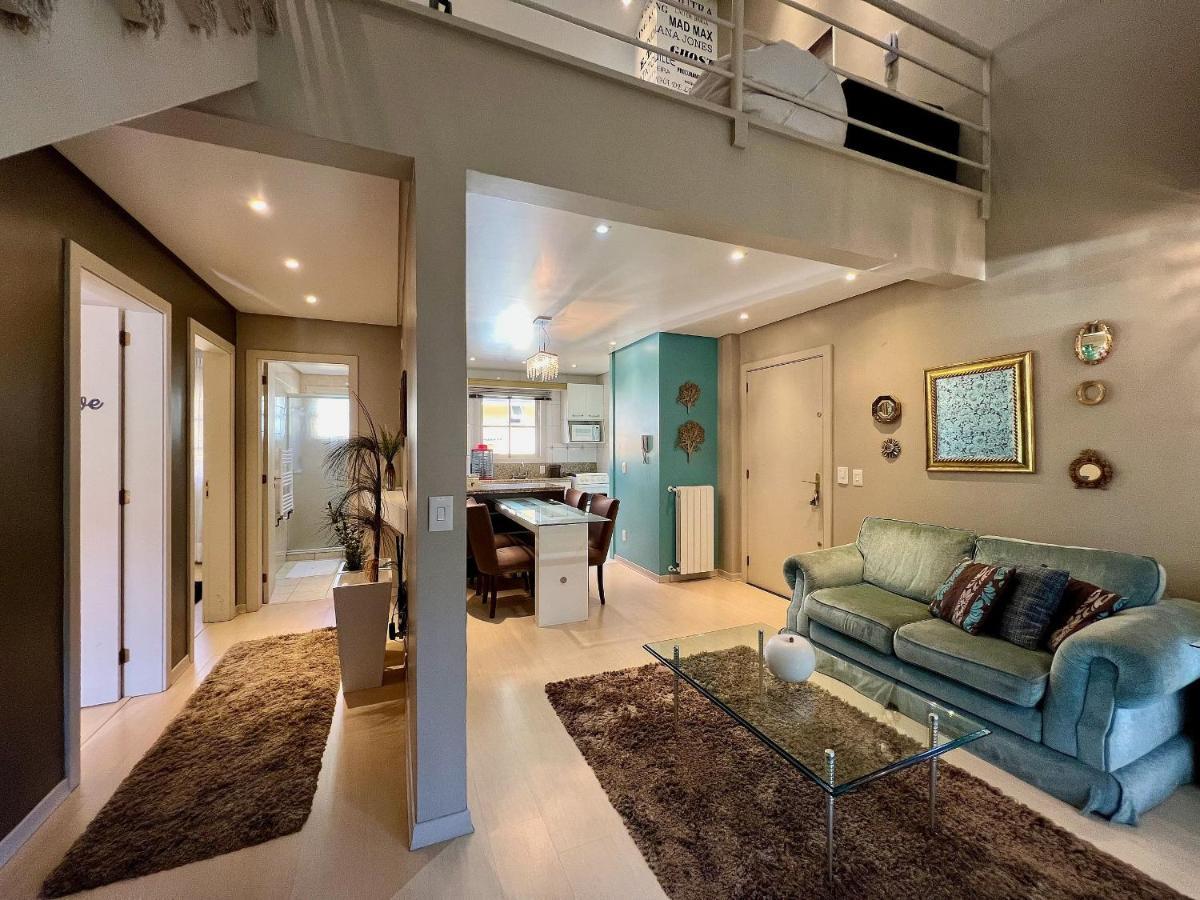 Cobertura Duplex De Cinema 3Dorm By Achei Gramado Apartment Exterior photo